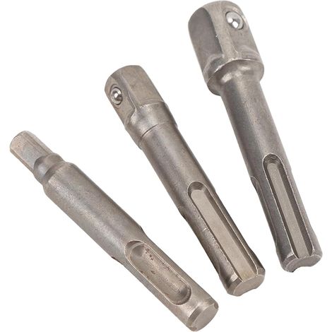 Kit d'adaptateurs SDS Plus pour forets à percussion et perceuse électrique (1/4)