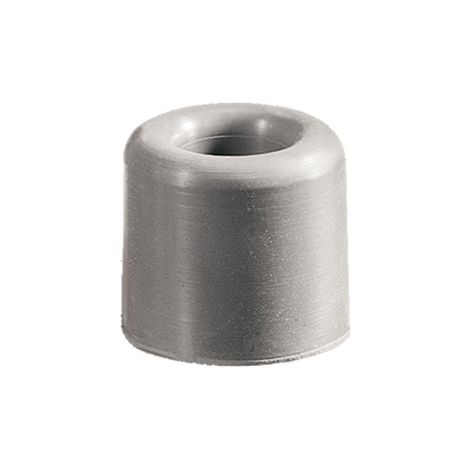 Butée de porte, grise, taille 14, i-ø : 6 mm, a-ø : 40 mm, h : 31 mm, fraisage : 21 mm