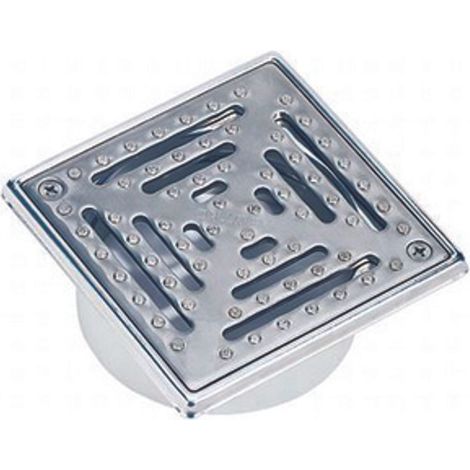 DALLMER Inserto VSR 15, Griglia massiccia, antiscivolo, avvitata, 150 x 150 mm, 500342