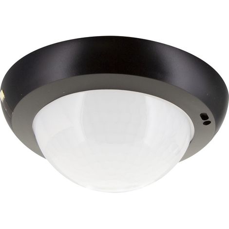 Lentille PD4N Type A - Spéciale Couloir Noir Mat RAL9005 LUXOMAT 93743