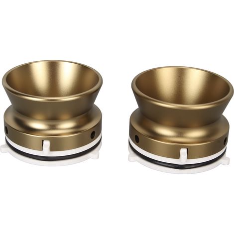 1 Paire d'adaptateurs universels en alliage d'aluminium pour moyeux NAB Studer ReVox 10 pouces, dispositif de chargement pour platines Akai bronze (1/5)