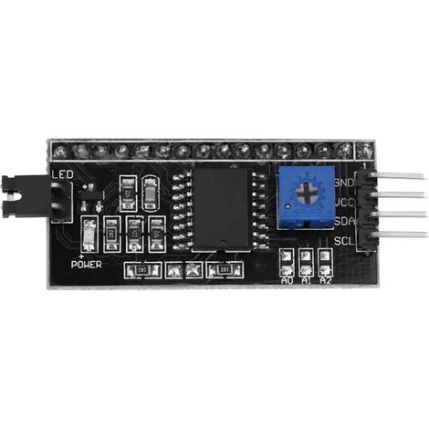 I2C-Schnittstellenmodul für 1602-LCD-Bildschirm, I2C-Adapter für 1602-LCD-5V-Display (1/5)
