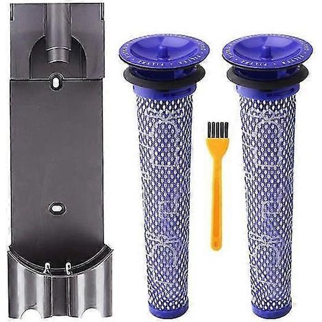 Station d'accueil pour aspirateur mural KINCJON, pièces et accessoires pour aspirateur mural, filtre HEPA compatible avec les modèles V7 et V8. (1/4)