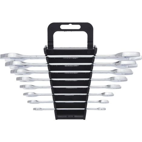 KS Tools 517.0148 Doppel-Maulschlüssel-Satz Schlüsselweite (Metrisch) 6 - 22 mm