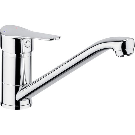 Cornat VED52 Robinet mitigeur monocommande pour evier Veduta Chrome (1/5)
