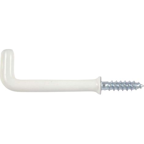 Merriway BH00169 Ganci a Squadra per Tazze a Vite con Spalla, Bianco, Set di 20 Pezzi