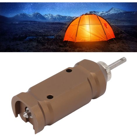 Dispositif de déclenchement d'alarme périmétrique de camping extérieur (marron) (1/5)