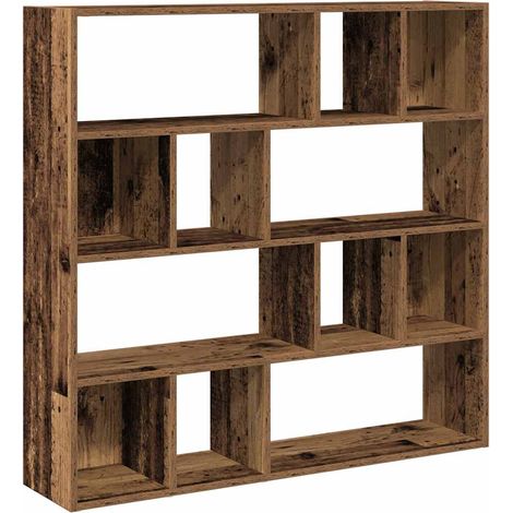 Estantería/divisor de espacios madera antigua 105x24x102 cm vidaXL