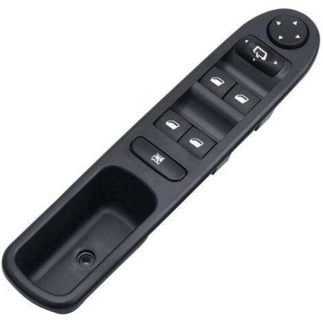 Commande lève-vitre électrique pour Peugeot 307 – Interrupteur de fenêtre conducteur – Compatible 307SW 307CC – Installation facile (1/5)