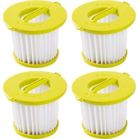 4 pièces Filtre de rechange For Ryobi ONE+ 18 V - Filtre Aspirateur Ryobi PCL700 PCL704 PCL705 (1/4)