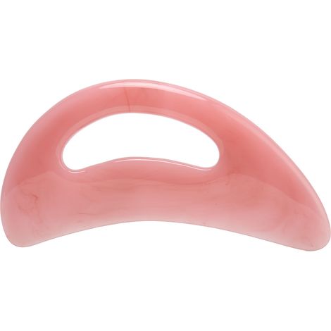 Plaque Gua Sha en Résine pour le Corps - Outil de Massage et Drainage - Rose (1/5)