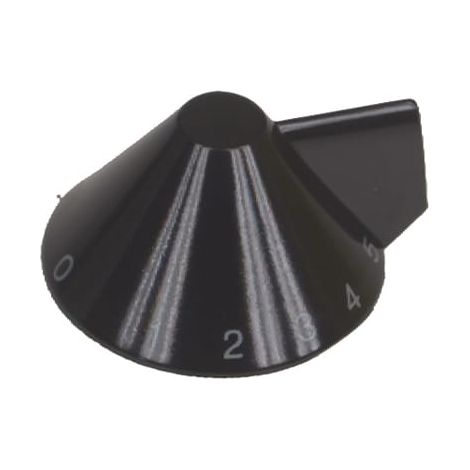 Electrolux - button, control, schwarz - 3740787019 - 7321422458723
