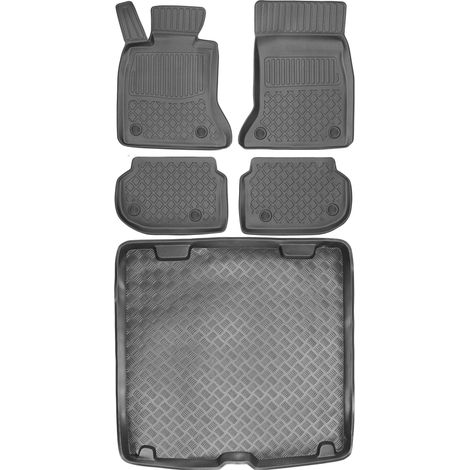 Juego de alfombrillas para coche y maletero para BMW Serie 5 F11 Estate (2010-2013).