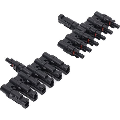 Connecteur Solaire T7 2 Pièces, Câble de Raccordement Parallèle pour Panneaux, Répartiteur de Branchement, Outil de Montage DIY, Coupleur de Connexion (1/5)