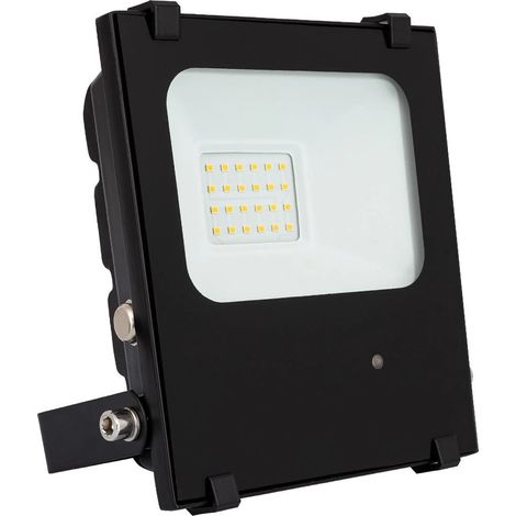 LED- Fluter 20W 140 lm/W IP65 HE PRO Dimmbar mit Radar Bewegungsmelder 4000K Neutralweiß (1/4)
