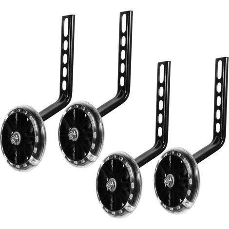 2paires Roues Stabilisatrices pour Vélo Roues Équilibre pour Garçon Fille Accessoires De Rechange Antidérapants Et Résistants à Usure (1/5)