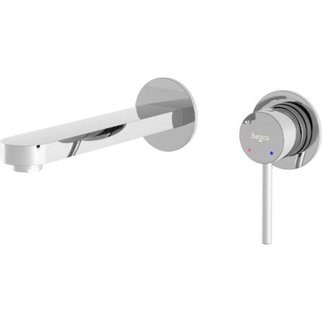 Rubinetto per lavabo a incasso Besco Deco cromato (1/4)