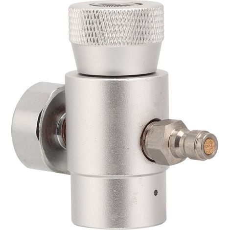 Dispositivo de recarga de cilindros de CO2 con regulador de soda y manómetro de 3000, juego completo de accesorios de gas. (1/5)