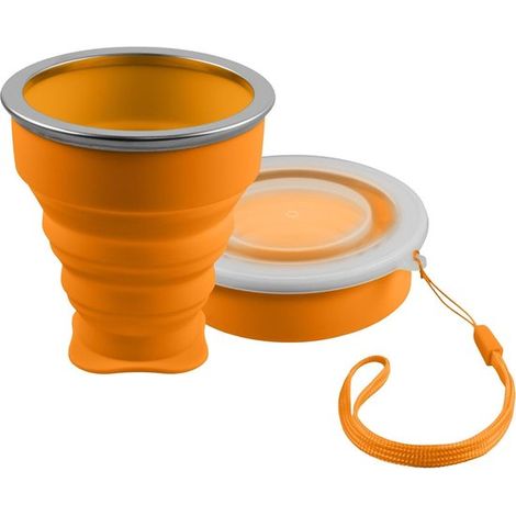 Tazza da viaggio pieghevole per campeggio e viaggi, 210 ml (1/5)