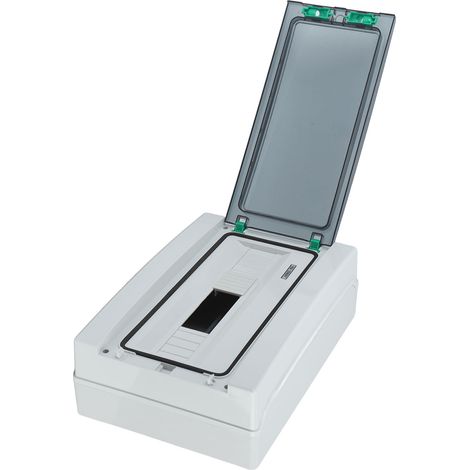 Boîtier de distribution électrique extérieur étanche IP65, 18 voies, avec rail DIN (1/5)