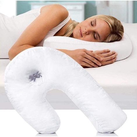 Oreiller cervical en forme de U, oreiller latéral pour adulte, oreiller en mousse à mémoire de forme avec soutien profilé en U, haute qualité (1/5)