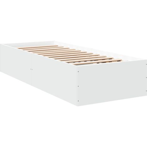 Maison Exclusive - Giroletto Bianco 90x190 cm in Legno Multistrato