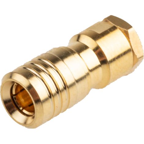 Connecteur coaxial RS PRO Femelle Droit, raccordement Cage à ressort 50O Montage sur câble ( Prix pour 1 ) (1/3)