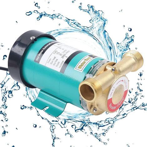 Pompe de booster 120W contrôle automatique du débit d'eau 2860r / min débit maximal pompe à eau de booster 25l pour pomper le garage, remplir l'étang ou augmenter la pression (1/5)