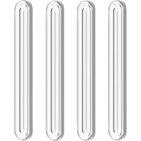 Filiyano-/EA/4 pièces Amortisseurs de porte, butées transparentes silencieuses pour portes intérieures, ferme-porte en douceur, amortisseurs de tiroir (1/2)