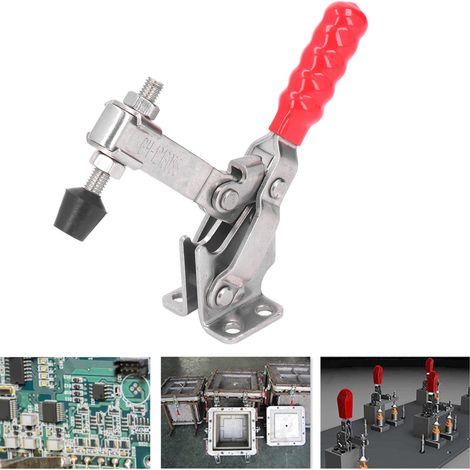 Vertikale Klemmzange GH-12130SS-WDC, Schnellspannzange aus Edelstahl 304 (1/5)