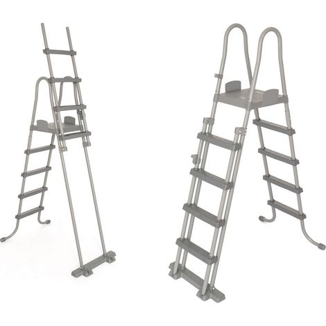 Bestway 58332 132 cm Sicherheitsleiter für Pools