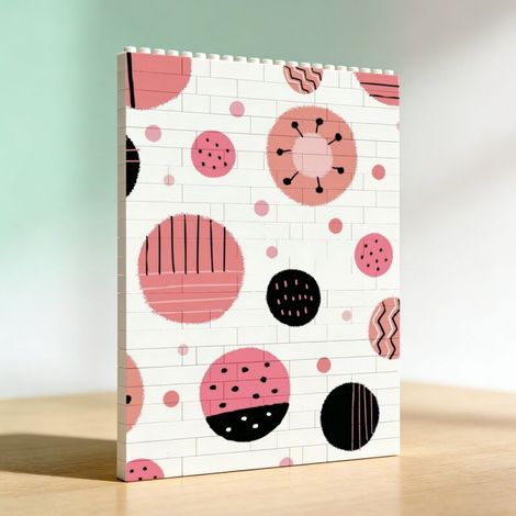 Cadre photo en blocs, cadeau pour amoureux (1/5)
