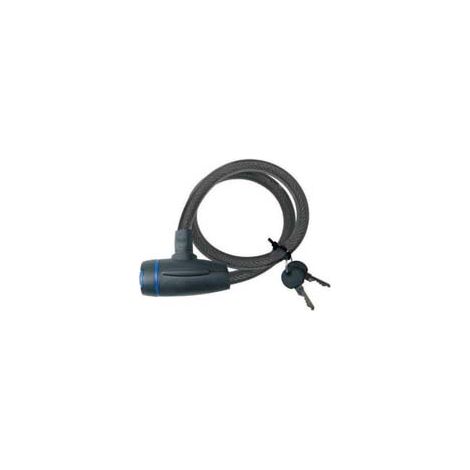 ANTIFURTO PER BICI CON CHIAVE- - ø mm.6x65 cm. - 5 blister QUALITY