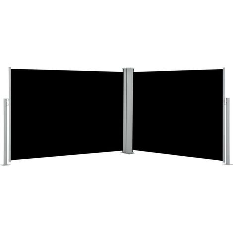 Auvent latéral rétractable Noir 120x1000 (1/5)