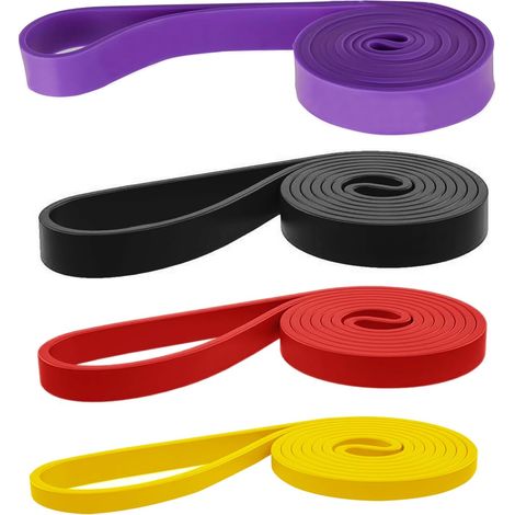 Resistance Bands Set, Different Levels, Fitness Bands for Yoga, Pilates, Workout, Strength Training for Men and Women (1/5)