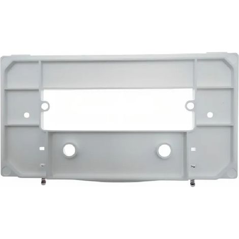 Siamp – Cadre support plaque de commande WC Bâtichasse 500 – Hauteur 16.8 cm – Largeur 32.3 cm – Pour murs solides