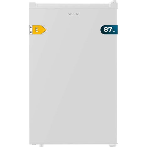 Cecotec Congelador Vertical Sobremesa 87L Bolero CoolMarket TF 87 White. 83,6 cm de Altura y 50,6 cm de Ancho, Bajo Consumo