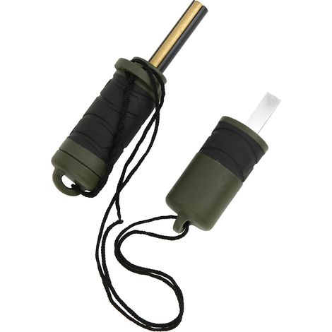 Allume-feu multifonctionnel en acier magnésium pour chauffer les pièces en camping. (1/5)
