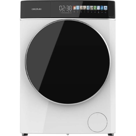 Cecotec Lavadora 9Kg Carga Frontal Bolero DressCode 9900 Inverter FullColor A. Acabado en Blanco,1400 rpm