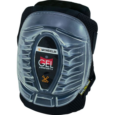Genouillères Gel Confort II – Usage intensif – Gel nid d’abeille haute résistance – Fixation par clips – Certifiées EN 14404 – Confort et protection pro du genou