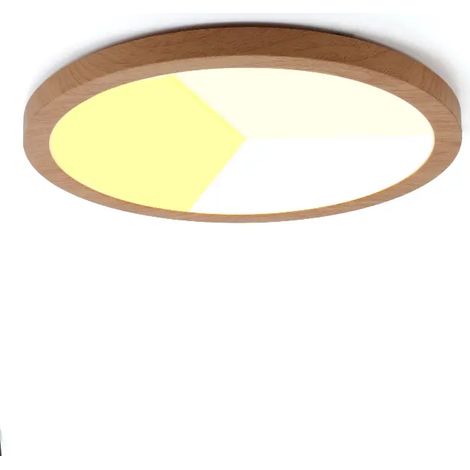 Plafonnier LED encastrable/saillie 24 W CCT 3000–6000 K IP44 ultra fin