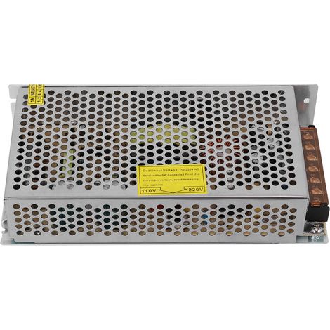 Schaltnetzteil aus Aluminiumlegierung, 48 V Gleichstrom, LED-Streifenbeleuchtung für 3D-Drucker, S'150'48 (48 V/3 A/150 W), 110/220 V Wechselstrom ±15 % (1/5)
