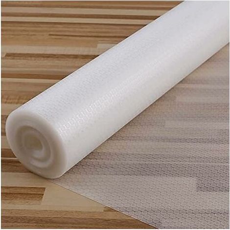 Protection tiroir Cuisine,Tapis de tiroir EVA antidérapant,Tapis Plastique frigo,Tapis Fond evier étanche,Tapis de Protection Table pour Placard, étagères, étagère à Chaussures(30x150cm,Transparen (1/4)