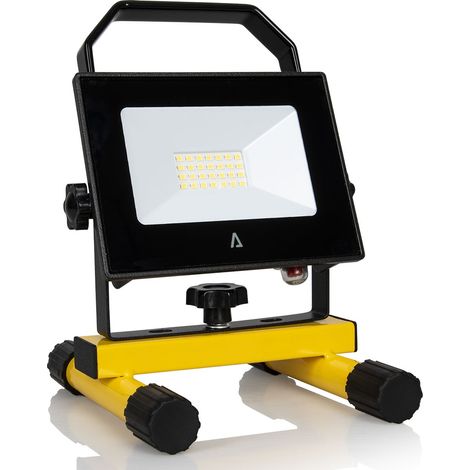 Projecteur LED spot SMD rechargeable 10W 500Lm 6500K Extérieur/Intérieur IP65 ASLO (1/5)