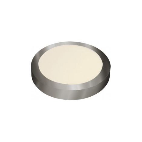 Downlight superficie diabasa 12w 4000k Niquel Redondo 1080lm 3,5x17x17 Cm