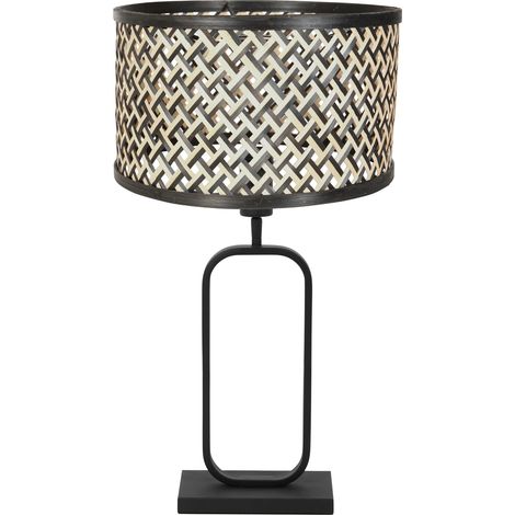 Steinhauer - tischlampe - Stang - schwarz - bambus metall -
