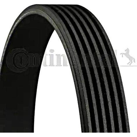 Cinghia multi-nervata CONTITECH 852 ELAST, confezione da 6 pezzi.
