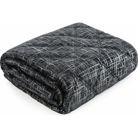 Blink/6 Tagesdecke 170x210 schwarz (1/5)
