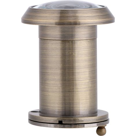 Optischer Türspion aus optischem Glas, Weitwinkel 220°, für Haustüren, Bronze-Finish, Sicherheitstürspion (1/5)