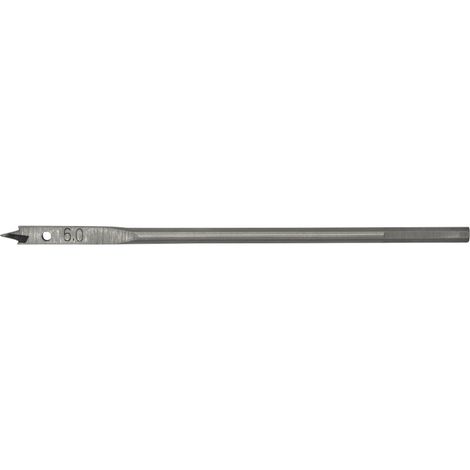 Sealey FWB60 Worksafe® Flat Wood Drill Bit 6mm x 152mm